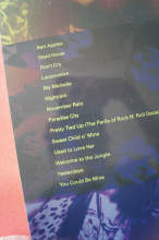 Guns n Roses - Best of for Bass Songbook Notenbuch Vocal Bass