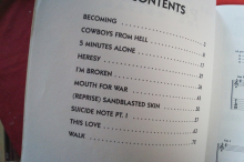 Pantera - The New Best of for Guitar Songbook Notenbuch Vocal Guitar