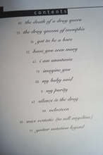 Sponge - Wax ecstatic Songbook Notenbuch Vocal Guitar