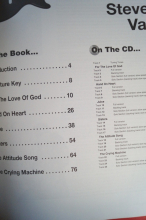 Steve Vai - In Session with (mit CD) Songbook Notenbuch Guitar