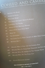 Coheed and Cambria - IV Songbook Notenbuch Vocal Guitar