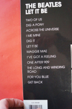 Beatles - Let it be Songbook Notenbuch Vocal Guitar