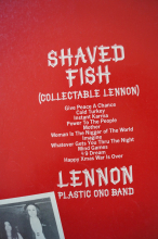 John Lennon Plastic Ono Band - Shaved Fish Songbook Notenbuch Piano Vocal Guitar PVG