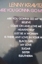 Lenny Kravitz - Are You gonna go my Way Songbook Notenbuch Piano Vocal Guitar PVG