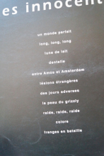 Les Innocents - Post-Partum Songbook Notenbuch Vocal Guitar