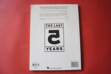 Jason Robert Brown - The Last 5 Years Songbook Notenbuch Piano Vocal