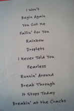 Colbie Caillat - Breakthrough Songbook Notenbuch Piano Vocal Guitar PVG