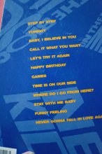 New Kids on the Block - Step by Step Songbook Notenbuch Easy Piano Vocal