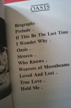 Oasis (80s Band!) - Songbook Songbook Notenbuch Piano Vocal Guitar PVG