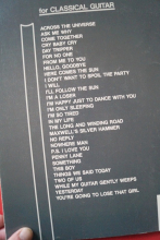 Beatles - For Classical Guitar Songbook Notenbuch Guitar