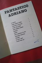 Adriano Celentano - Fantastico Adriano Songbook Notenbuch Vocal Guitar