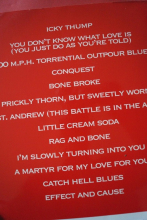 White Stripes - Icky Thump Songbook Notenbuch Vocal Guitar