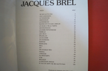 Jacques Brel - Les plus Grandes Chansons Songbook Notenbuch Piano Vocal