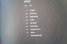 Mötley Crüe - Guitar Play along (mit Audiocode) Songbook Notenbuch Vocal Guitar