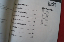 Korn - In Session with (mit CD) Songbook Notenbuch Vocal Drums