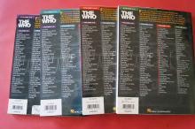 Who - Definitive Collection 1 & 2 & 3 & 4 komplett Songbooks Notenbücher Vocal Guitar