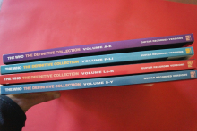Who - Definitive Collection 1 & 2 & 3 & 4 komplett Songbooks Notenbücher Vocal Guitar