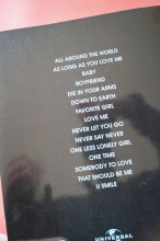 Justin Bieber - Best of Songbook Notenbuch Big Note-Piano Vocal