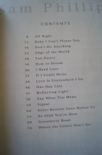 Sam Phillips - Best of Songbook Notenbuch Piano Vocal Guitar PVG