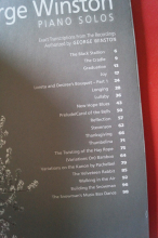 George Winston - Piano Solos Songbook Notenbuch Piano