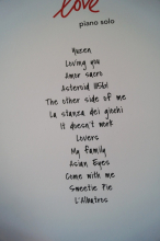 Giovanni Allevi - Love Songbook Notenbuch Piano