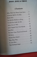 Louis Prima - Jump jive an wail Songbook Notenbuch Piano Vocal Guitar PVG