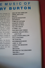 Gary Burton - The Songs of Songbook Notenbuch Keyboard