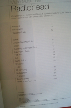 Radiohead - Make Music with Songbook Notenbuch Vocal Guitar