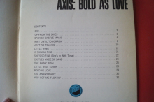 Jimi Hendrix - Axis bold as Love (alte Ausgabe) Songbook Notenbuch Vocal Guitar