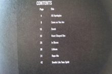 Nirvana - Bass Play along (mit Audiocode) Songbook Notenbuch Vocal Bass