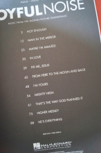 Joyful Noise (Movie) Songbook Notenbuch Piano Vocal Guitar PVG