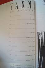 Yanni - In my Time Songbook Notenbuch Piano