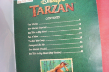 Tarzan Songbook Notenbuch Big-Note Piano Vocal