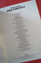 70 Years of Popular Music: The Forties Part 1 Songbook Notenbuch Piano Vocal Guitar PVG