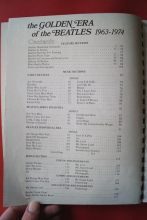 Beatles - The Golden Era of 1963-1974 Songbook Notenbuch Vocal Guitar