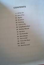 Foo Fighters - Greatest Hits Songbook Notenbuch Piano Vocal Guitar PVG