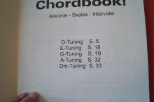Open Tuning Chordbook Gitarrenbuch