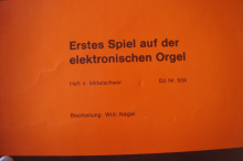 Orgelstudio diverse Ausgaben (8 Stück) Klavierbücher