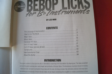 Bebob Licks (mit CD) für Bb-Instrumente
