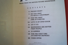 Frozen (Vocal Selections) Songbook Notenbuch Piano Vocal