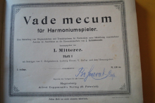 Vade mecum für Harmoniumspieler Heft 1 (Mitterer)
