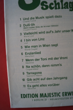 Beliebte Stimmungs-Schlager Notenheft