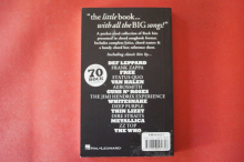 Little Black Songbook: Rock Hits Songbook Vocal Guitar Chords