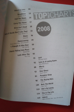 Top of the Charts 2008 Songbook Notenbuch Piano Vocal Guitar PVG