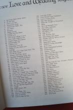 The New Love and Wedding Songbook Songbook Notenbuch Piano Vocal Guitar PVG