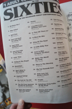 No. 1 Adult Contemporary Hits of the 60s Songbook Notenbuch Piano Vocal Guitar PVG