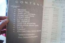 Ozzy Osbourne - Songbook Songbook Notenbuch Vocal Guitar