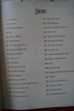 The Decade Series: More Songs of the 90s Songbook Notenbuch Piano Vocal Guitar PVG