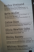 Ladies of Film Songbook Notenbuch Piano Vocal Guitar PVG