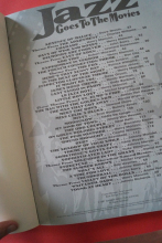 Jazz goes to the Movies Songbook Notenbuch Piano Vocal Guitar PVG